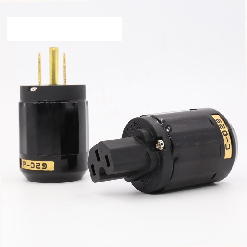 SOAIY Bộ Đầu Jack Nguồn Âm Thanh Dùng Cho Amplifer JAPAN - Jack nguồn P029-C029 - Hàng Nhập Khẩu