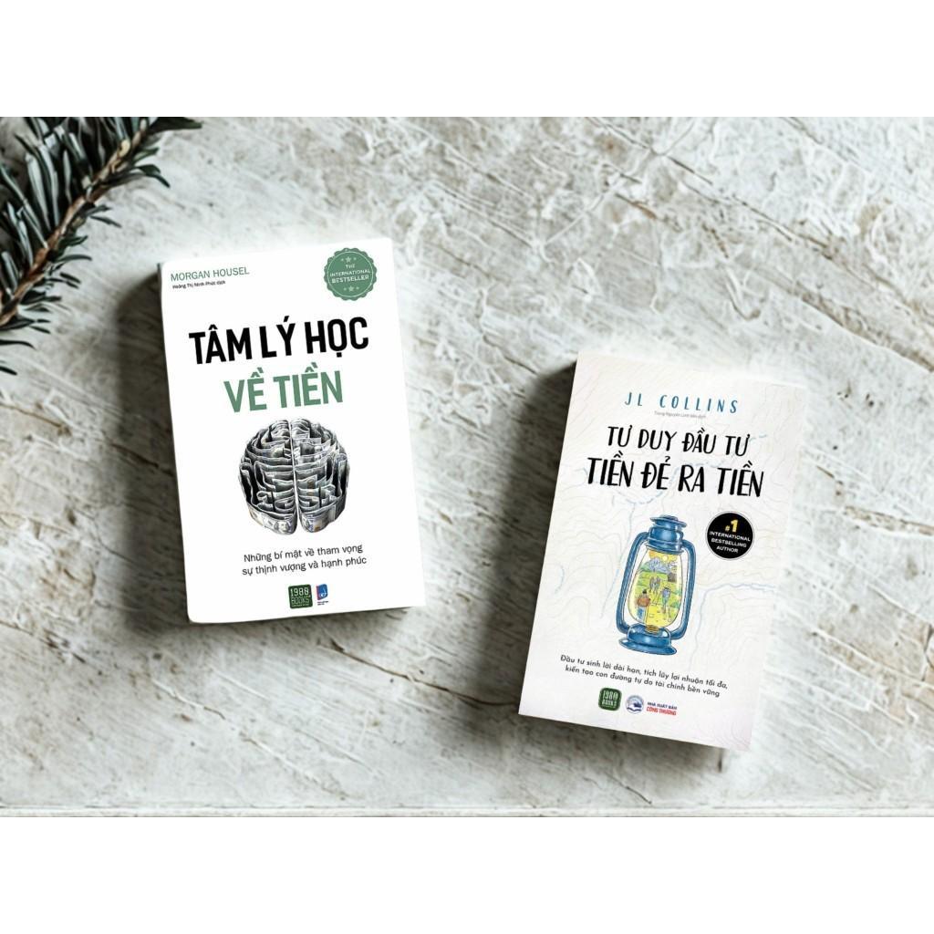 Sách - Tâm Lý Học Về Tiền + Tư Duy Đầu Tư Tiền Đẻ Ra Tiền - 1980 Books