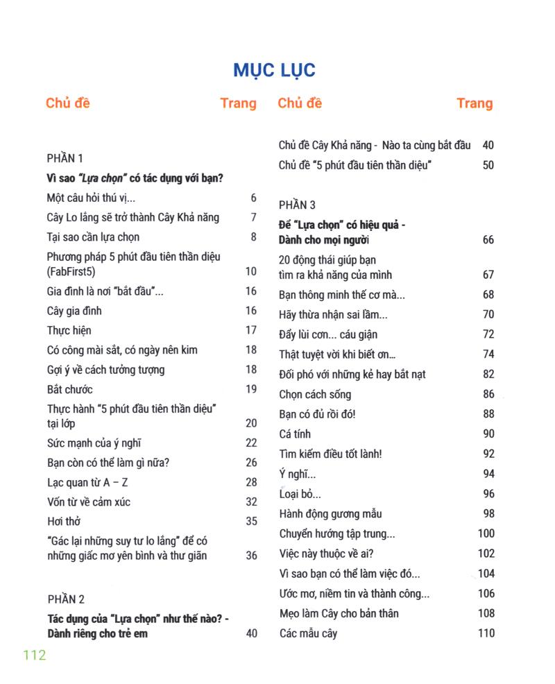 Thực Hành Tư Duy Tích Cực: All About Choices - Lựa chọn