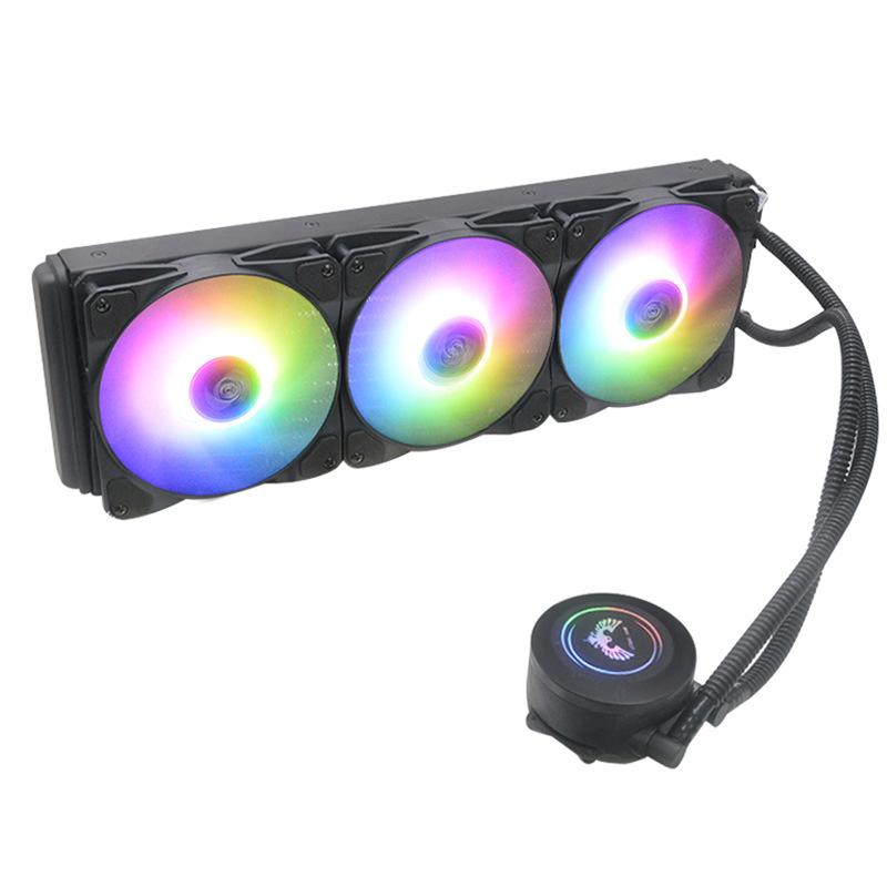 Bán hàng trực tiếp thuận lợi nhất Tản nhiệt CPU máy tính Tản nhiệt nước CPU Quạt RGB phiên bản độc quyền tản nhiệt nước tất cả trong một