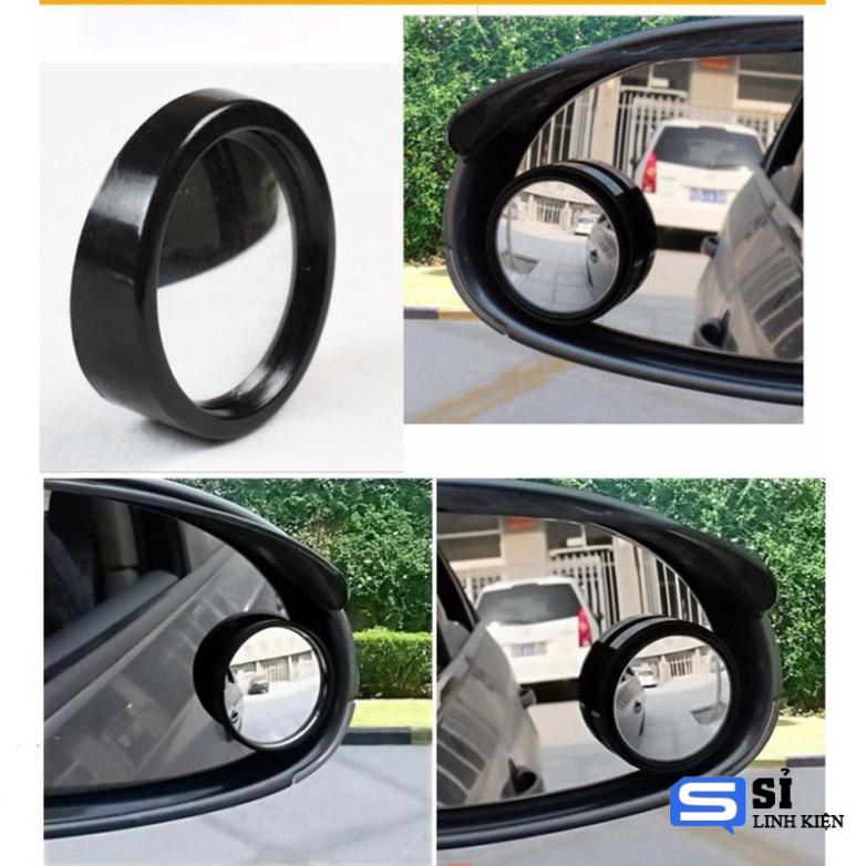 Bộ 2 Gương Cầu Lồi Gắn Kính chiếu đằng sau ô tô