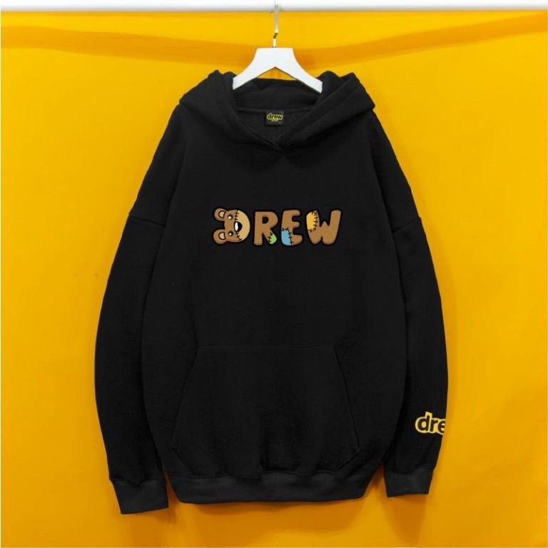Áo hoodie drew mẫu chữ, hoodie nam nữ unisex vải nỉ dày dặn