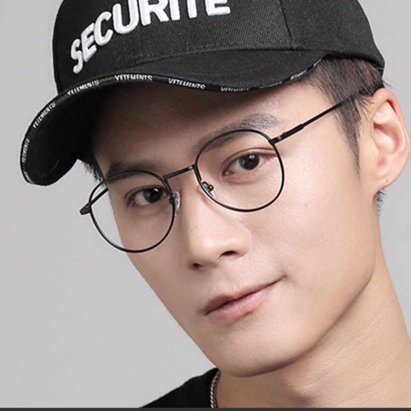 Kính xinh, Kính Mắt tròn kim loại phong cách Vintage Korea + tặng tuavit Kính Xinh mini đa năng