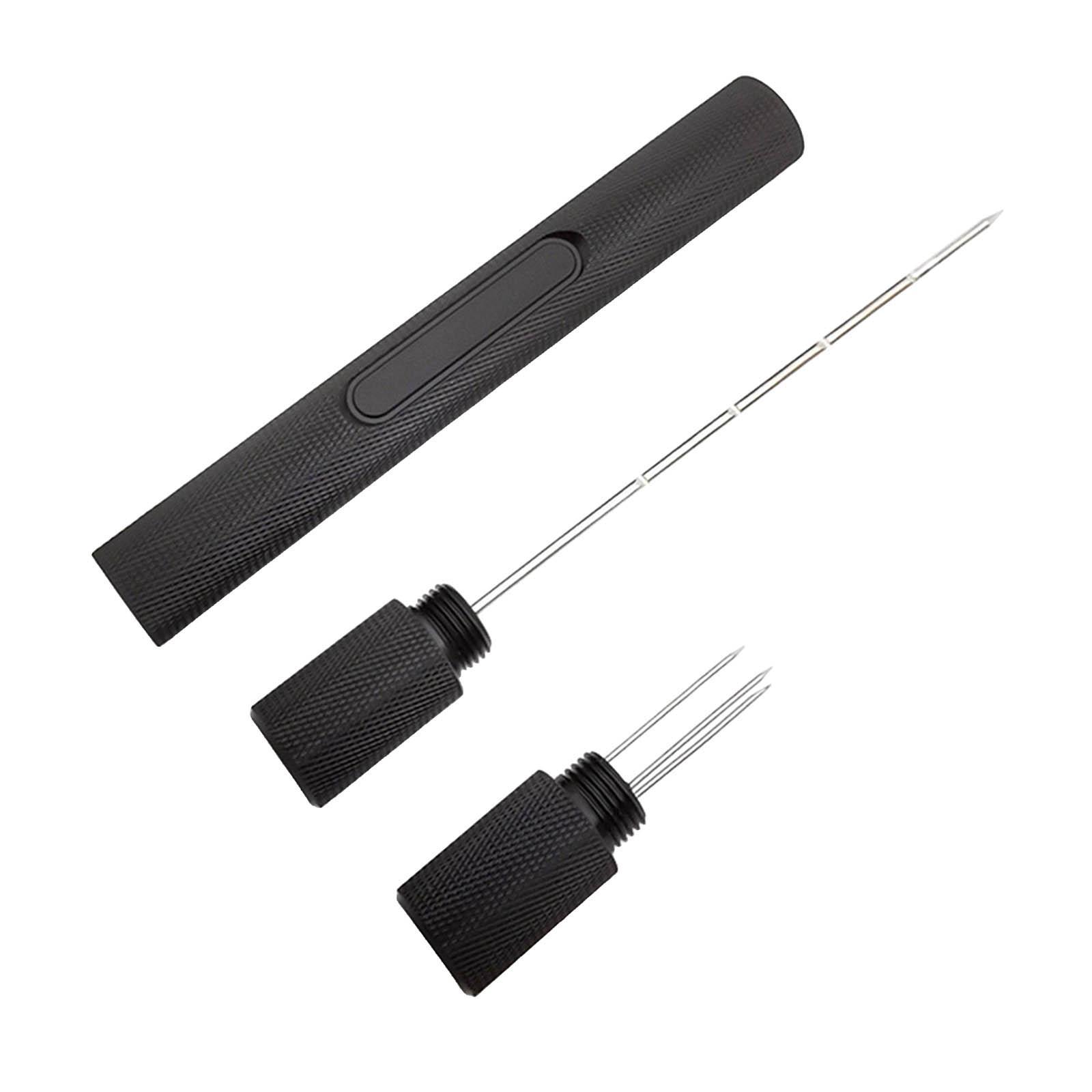 Portable Cigar Punch Enhancer Tool Cigar Cutter Puncher Stainless Steel Cigar Needle