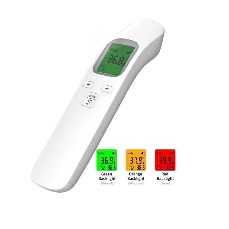 Non-Contact Infrared Thermometer Digital IR Forehead Ear Fever Electronic Laser Body Temperature Outdoor Baby Adult
