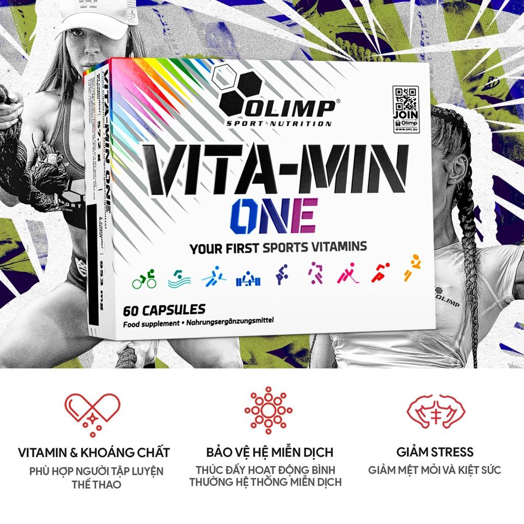 Vitamin One - MultiVitamin từ hãng Olimp Labs - Cung cấp các loại Vitamin và khoáng chất tổng hợp