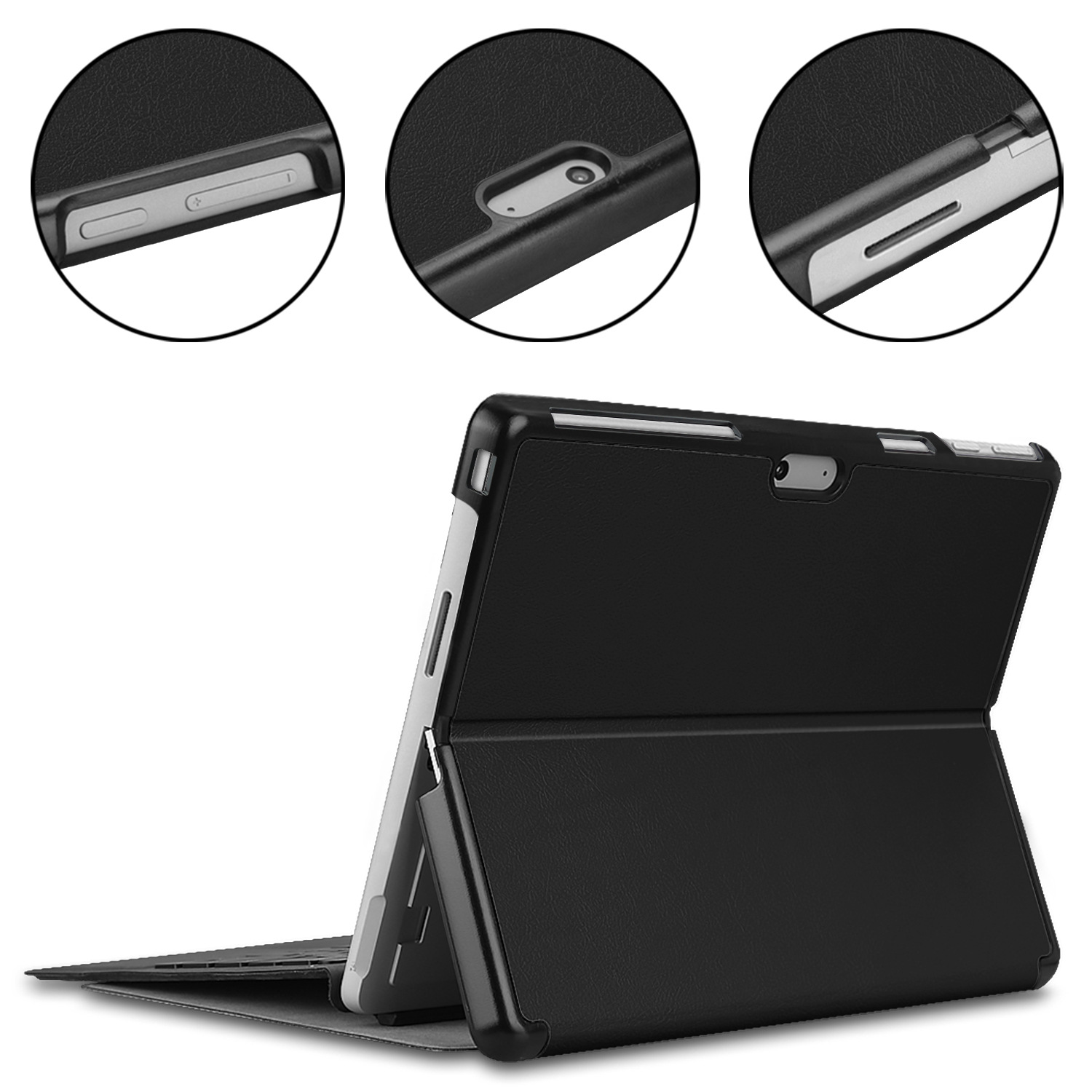 Bao Da Cover Dành Cho Máy Tính Bảng Microsoft Surface Pro 9 13 Inch 2022 Hỗ Trợ Smart Cover
