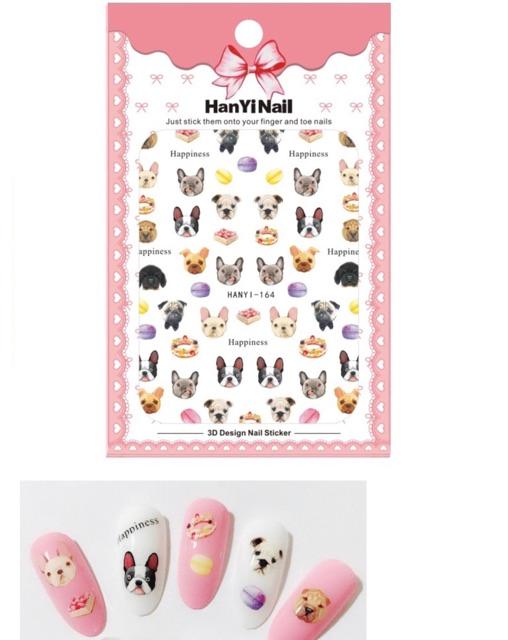 Sticker mẫu động vật 163-164