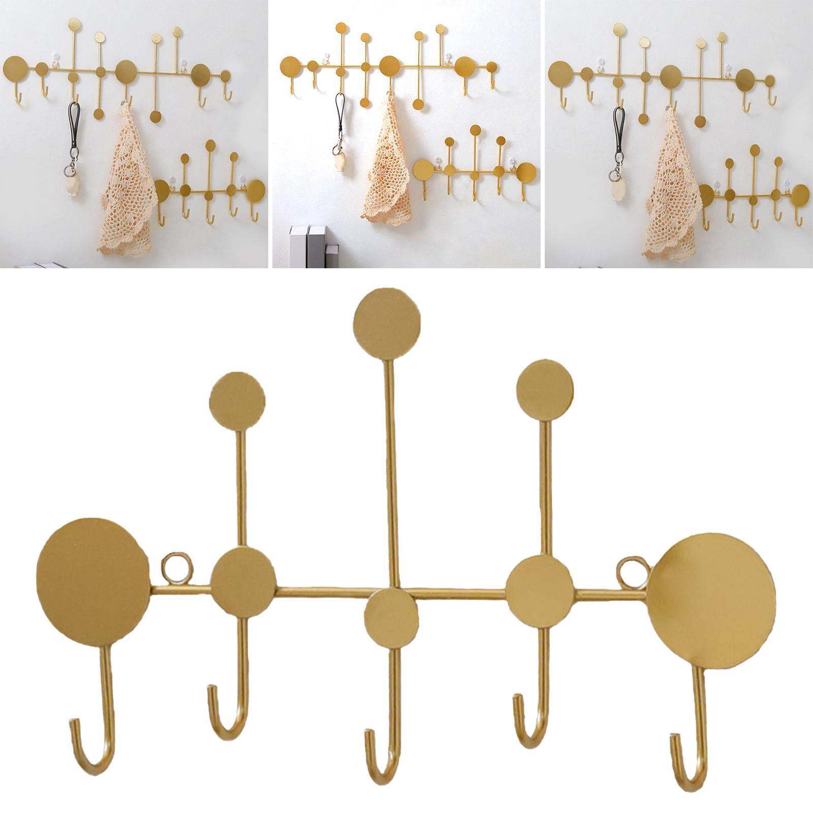 Coat Rack Iron Decorative Nordic behind Door Hanger for Shower Door Bathroom