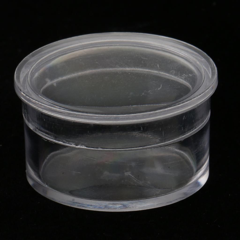 50 Grids Empty Nail Glitter Dust Powder Jewelry Display Box Case Holder 2pcs