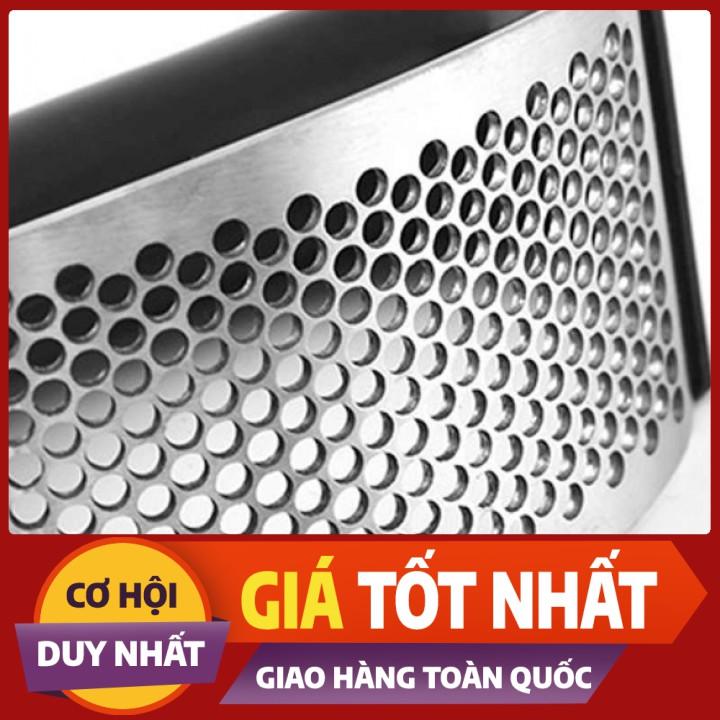 Dụng Cụ Dập Tỏi Inox,Ép Tỏi, Nghiền Tỏi Inox, Dụng Cụ Nghiền Tỏi Bằng Thép Không Gỉ, Nhỏ Gọn, Tiện Lợi