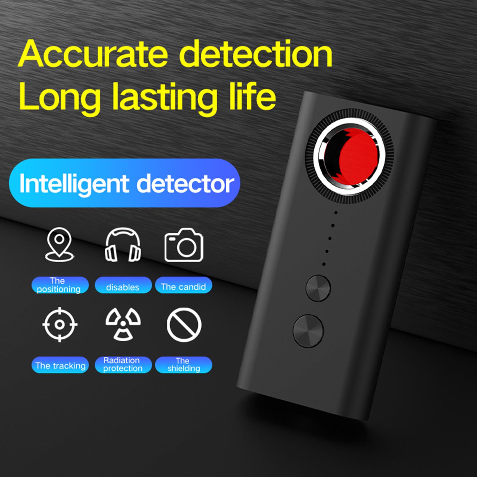 Camera Detector Anti-Spy Detector Finder Counter Surveillance, Spy Finder GPS Tracker Bug Detector for Offices, Hotels,