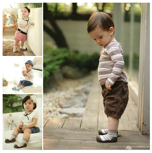 Attipas Natural Herb - 2 Tone/ AT032 - Giày tập đi cho bé trai /bé gái từ 3 - 24 tháng nhập Hàn Quốc: đế mềm, êm chân & chống trượt