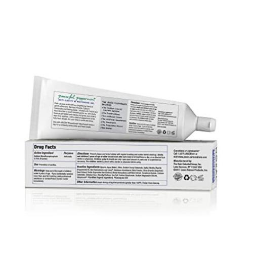 Kem đáng răng làm trắng răng JASON POWERSMILE ANTI-CAVITY &amp;amp; WHITENING GEL POWERFUL PEPPERMINT