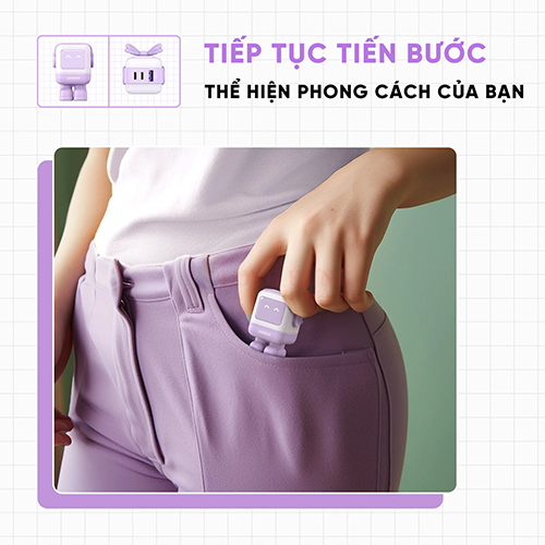 Cốc sạc Ugreen Uno RG GaN 1USB 2Type-C Robot Fast Charger 65W CD361 - Hàng chính hãng