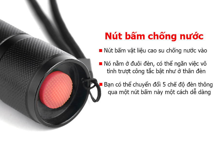 Đèn pin siêu sáng chống nước Nhật Bản phiên bản 2019 - Hàng nhập khẩu