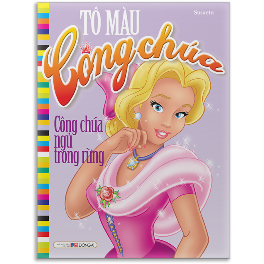 Tô Màu Công Chúa - Công Chúa Ngủ Trong Rừng  (Tái Bản)