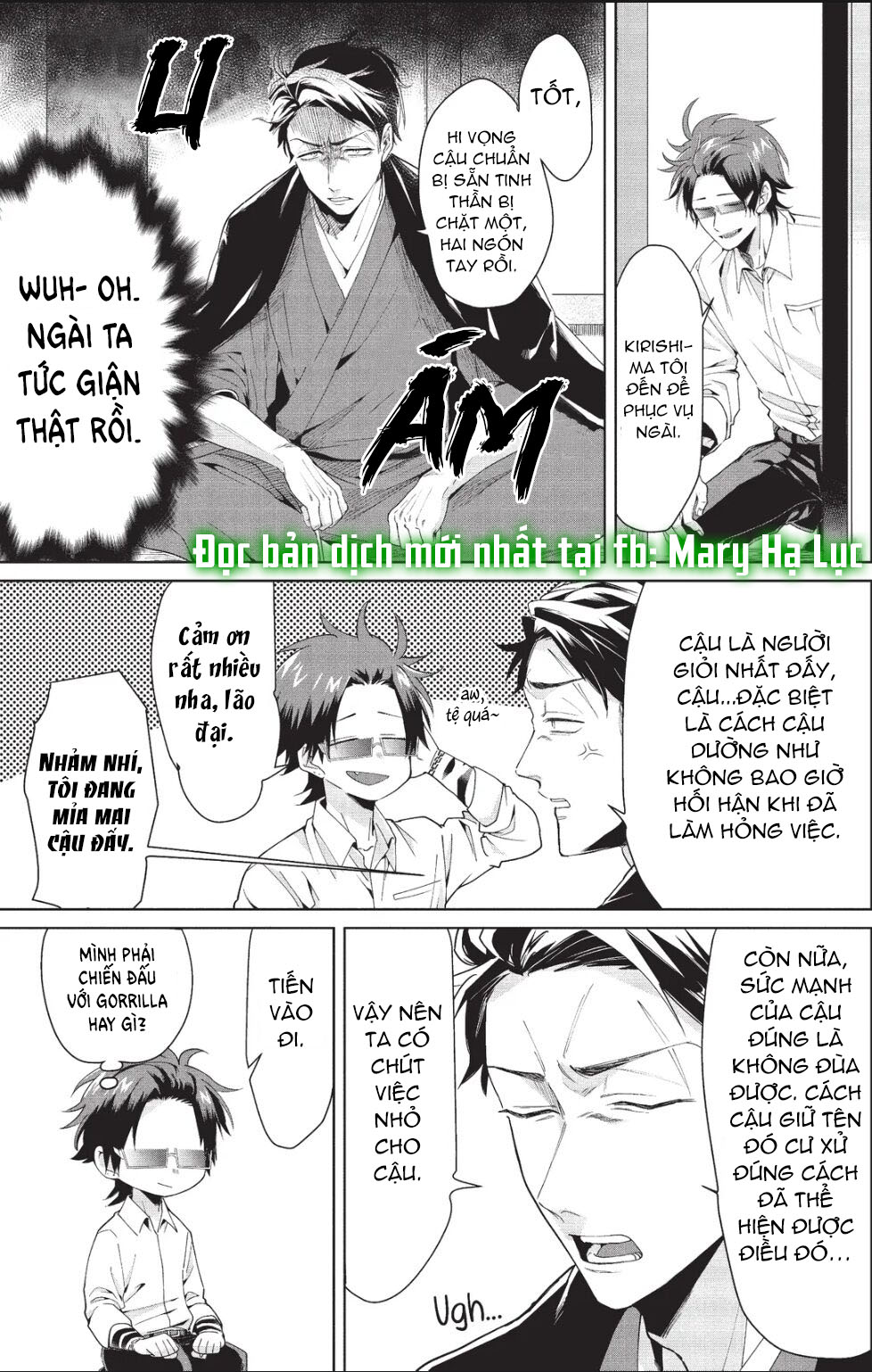 hướng dẫn giữ trẻ của yakuza chapter 1.1 6