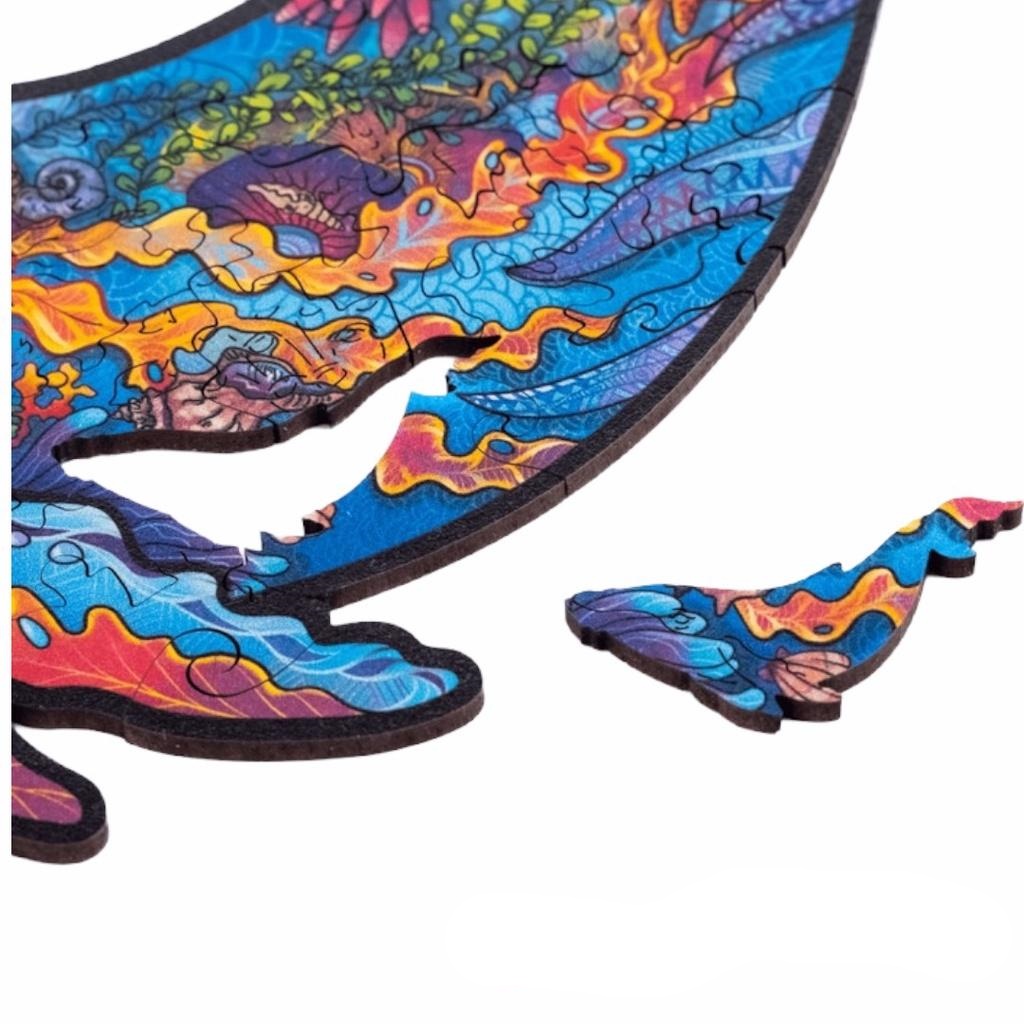 Bộ xếp hình gỗ đồ chơi   ghép hình con vật độc đáo - Con Chó- TGP005