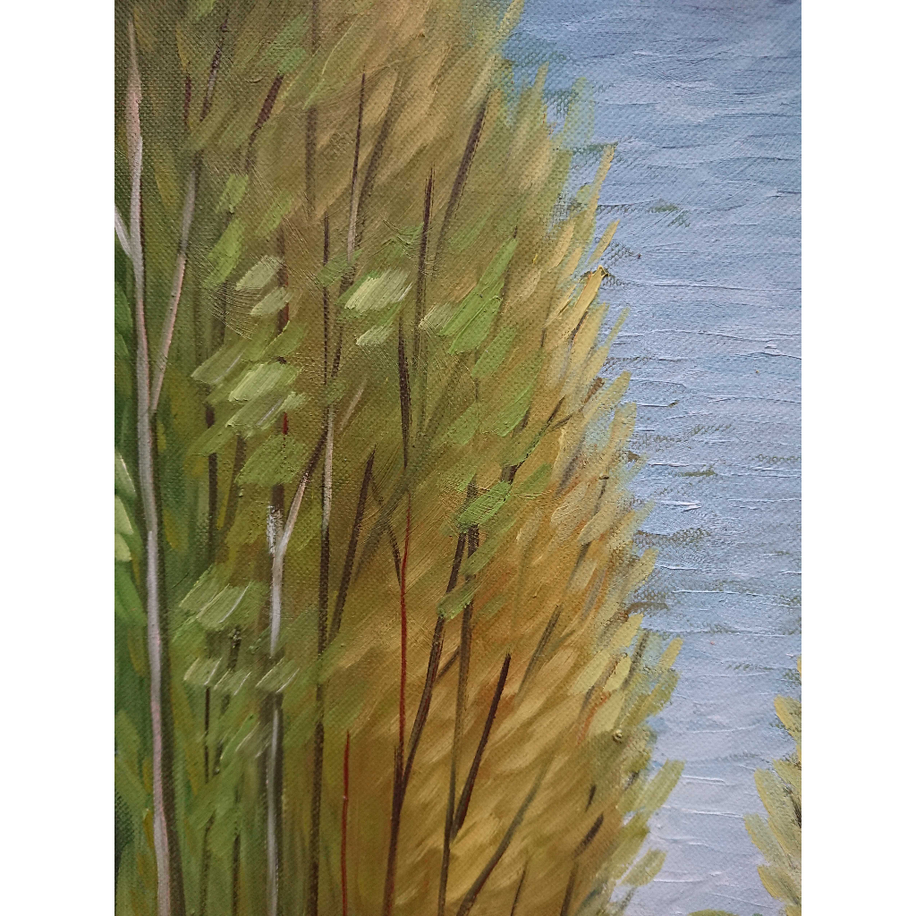 Tranh Sơn Dầu Vẽ Tay 30x40cm - Sang Thu