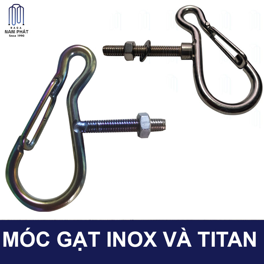 Móc Treo Đồ loại Dày Nam Phát cho xe máy Inox, Titan, 7 Màu cho mọi loại xe