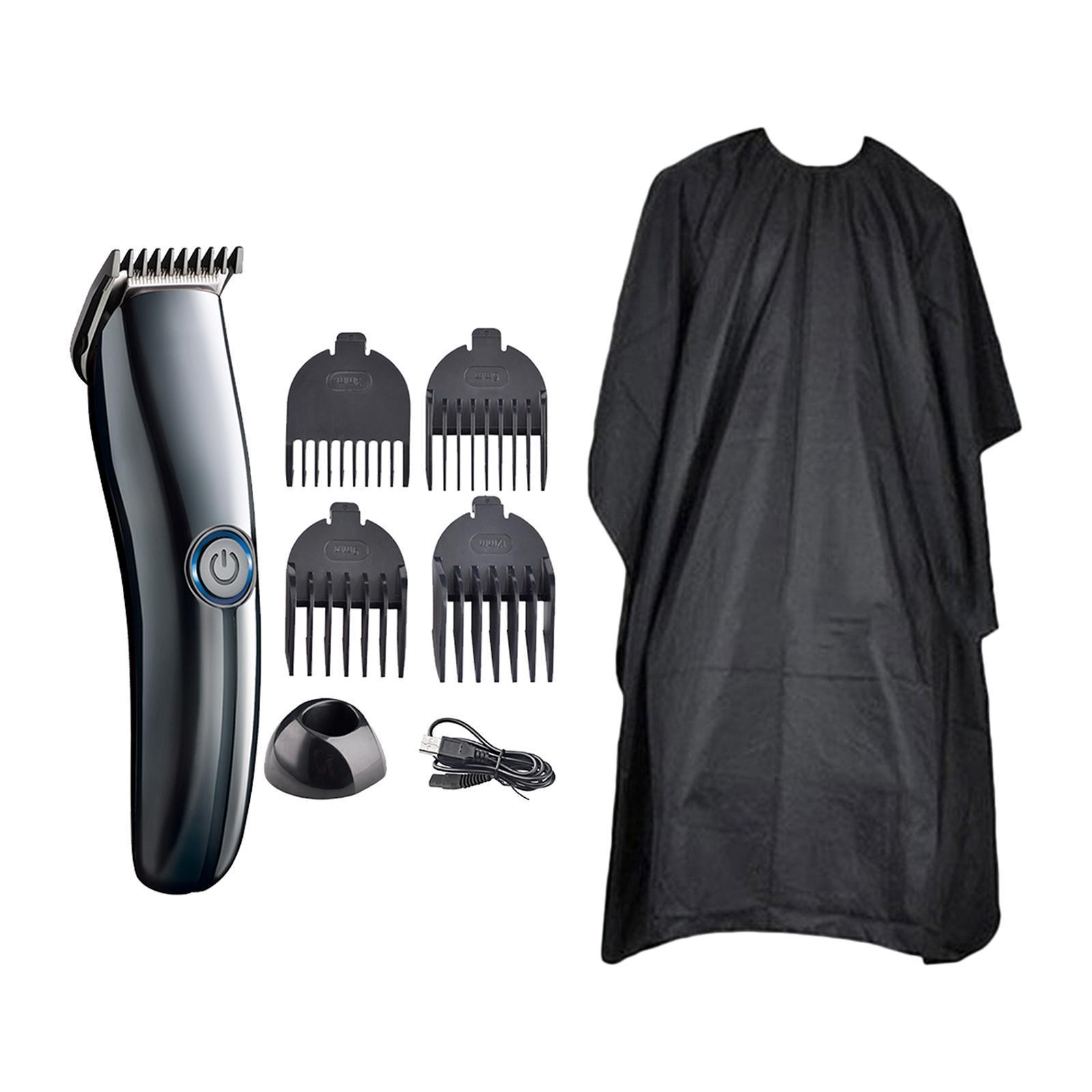 Mens Hair Clippers, Hair Cutter for Men Cordless USB Rechargeable Hair Trimmer Set Trimmer Grooming Cutter Kit Electric Hair Removal Machine Low Noise
