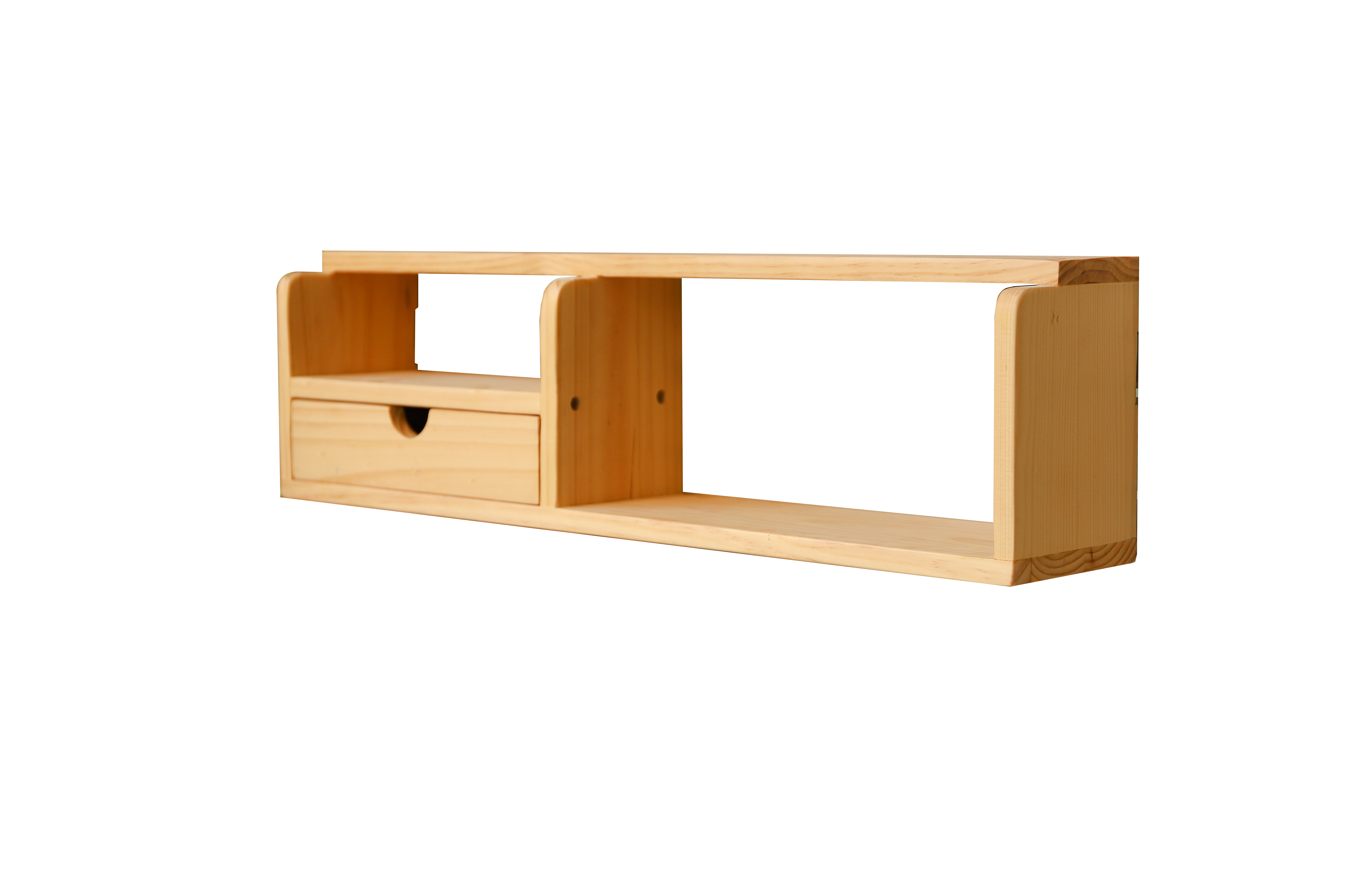 KỆ TRANG TRÍ GỖ GẮN TƯỜNG CÓ NGĂN KÉO TIỆN LỢI - BELLE SHELF