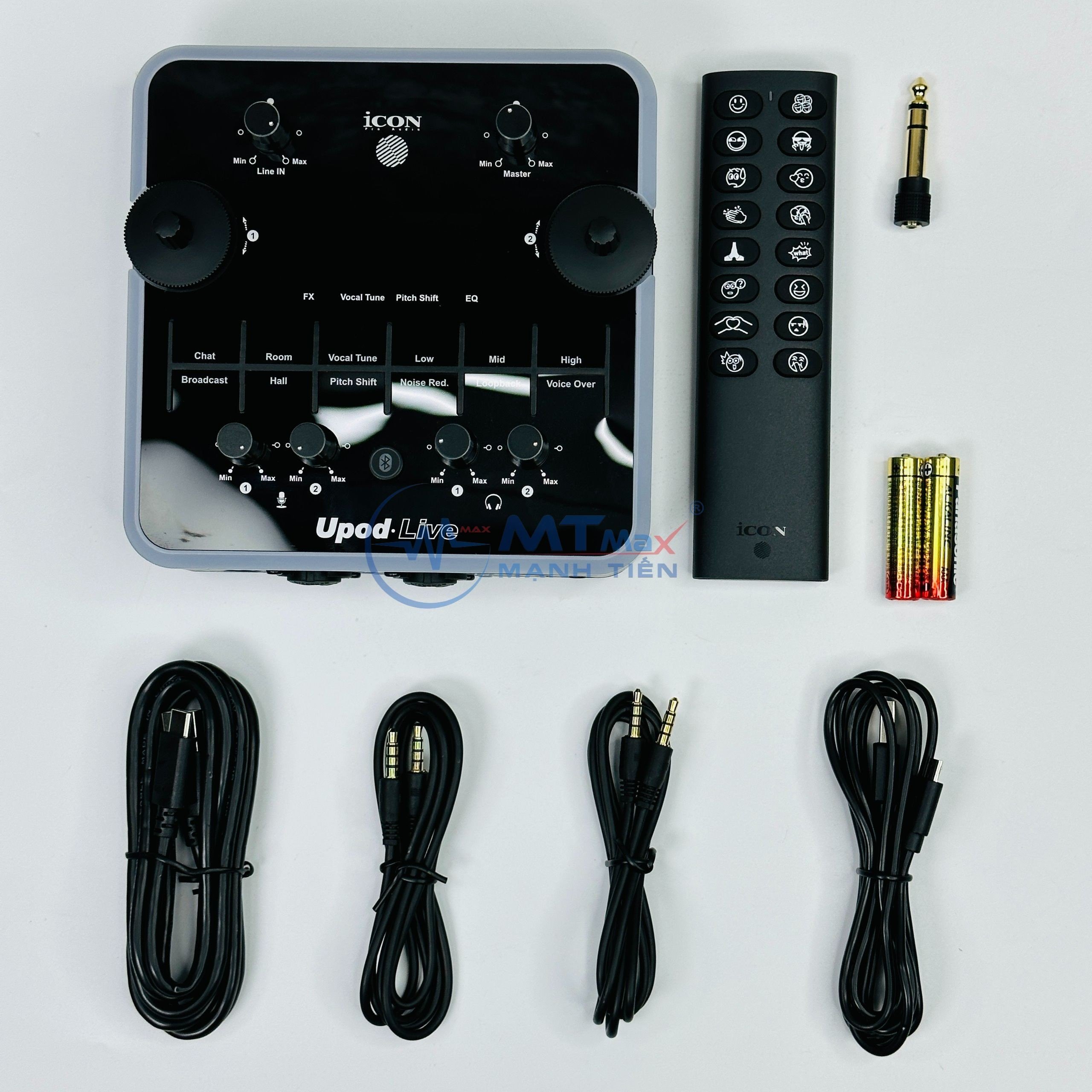 Sound Card Livestream Icon Upod Live Cao Cấp Tương Thích Android, IOS, Window, Mac Hàng Chính Hãng