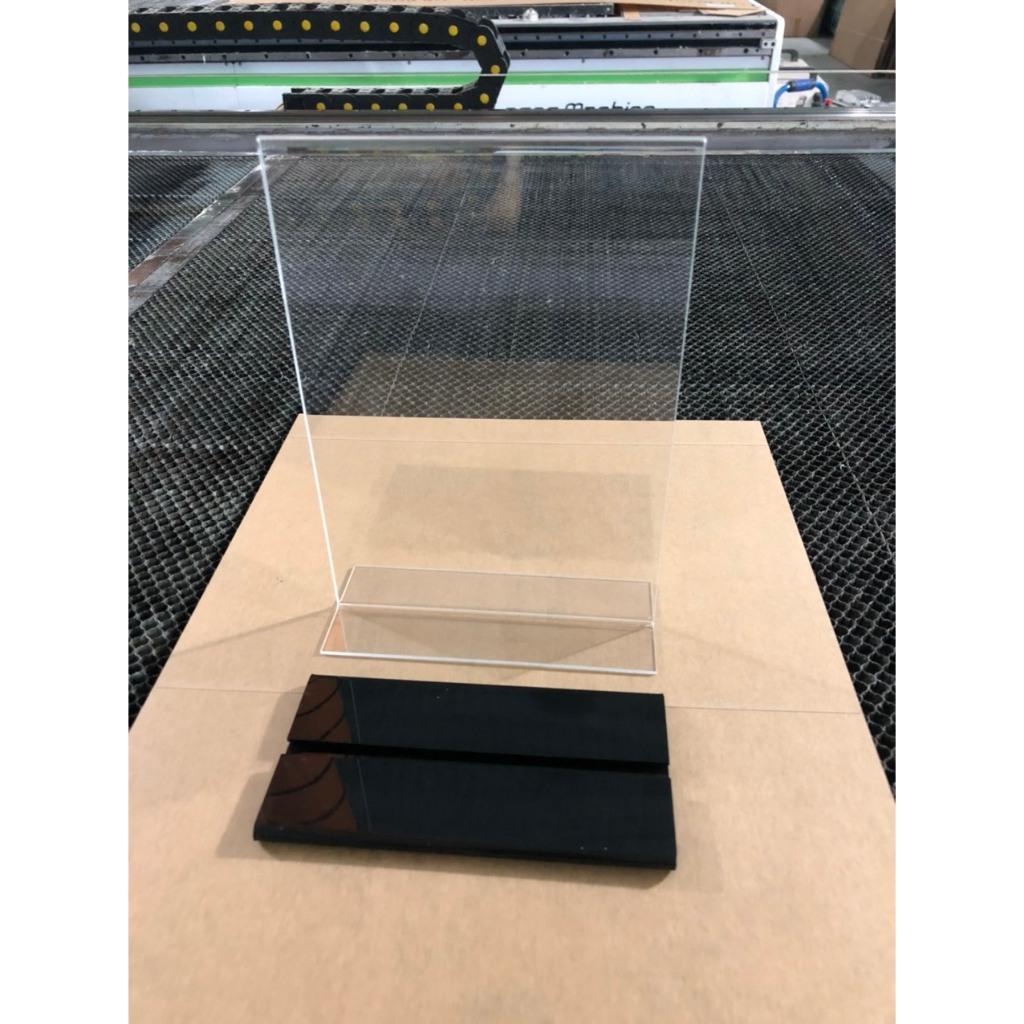 Standee A4, A5, A6. Standee mica để bàn QR, bảng giá sản phẩm...Trong suốt 2 mặt - Hàng đẹp