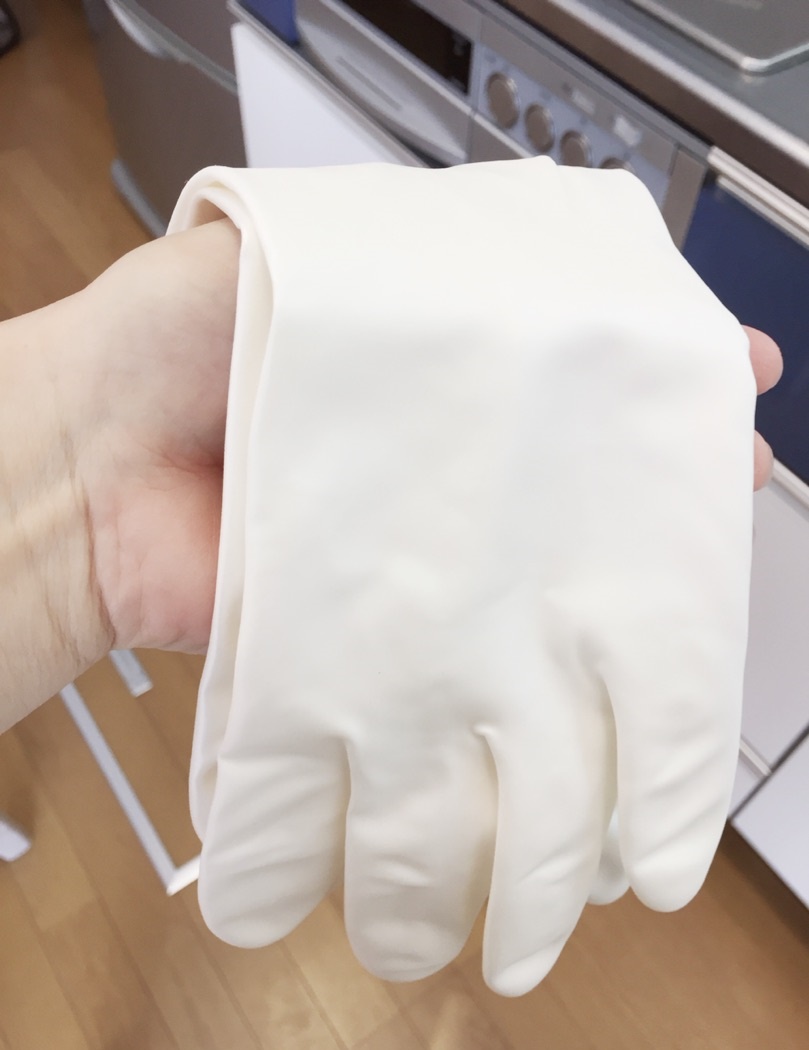 Găng tay cao su đa năng Towa màu trắng hàng nội địa Nhật Bản #761