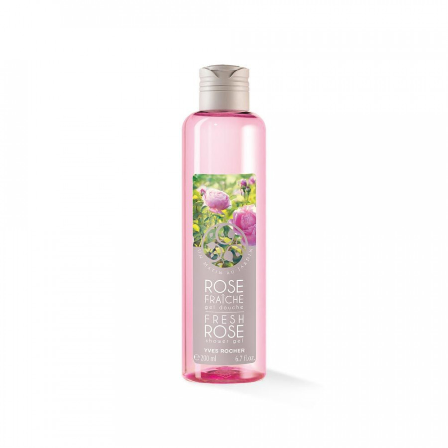 Gel Tắm Yves Rocher FRESH ROSE 200 ML