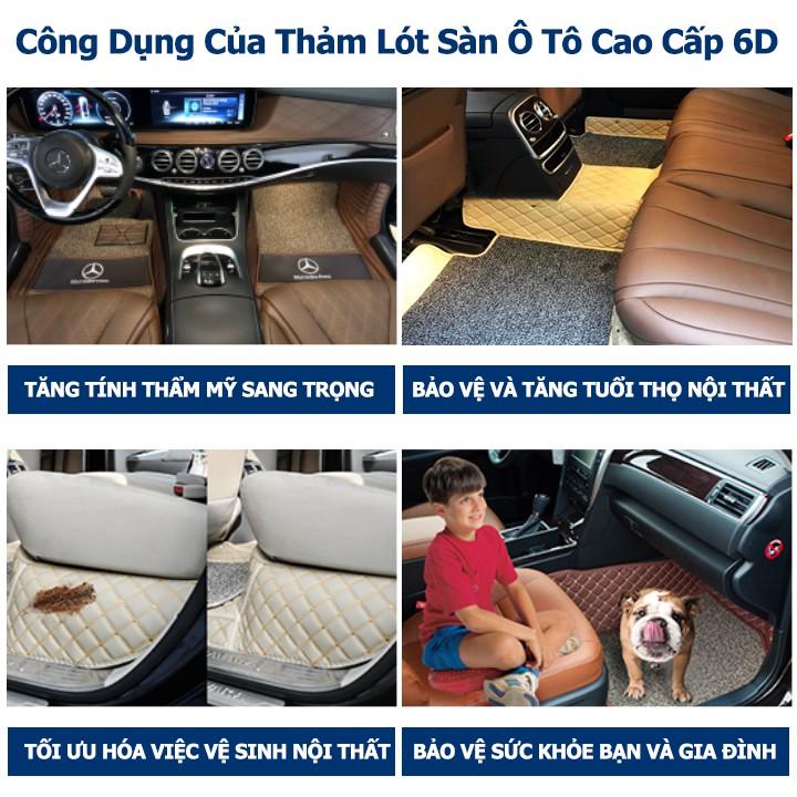 Thảm lót sàn ô tô 6D cao cấp