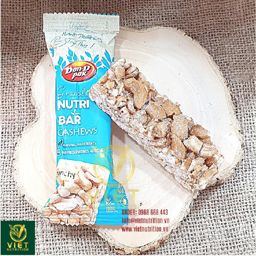 Thanh Granola Hạt điều năng lượng 30g