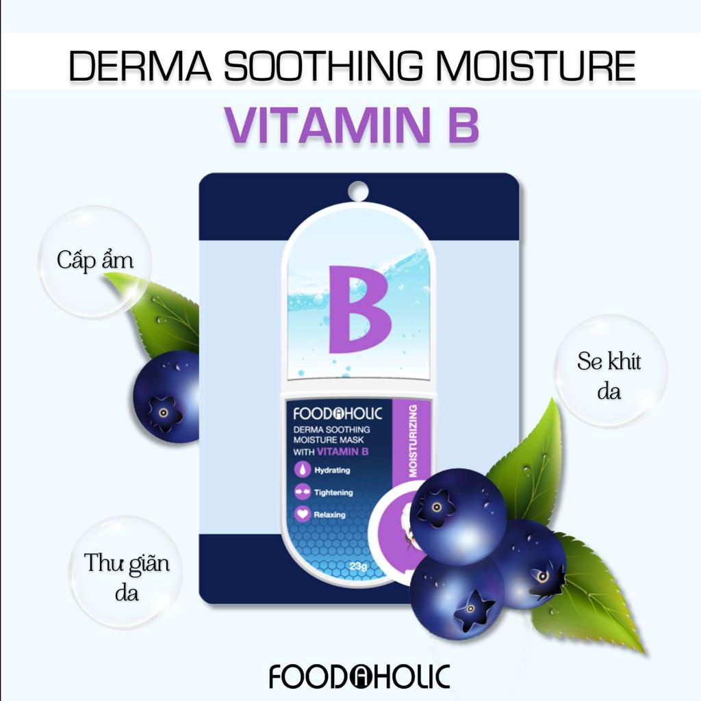 Mặt Nạ FOODAHOLIC Vitamin B Dưỡng Ẩm, Se Lỗ Chân Lông 23g - Sản Phẩm Chính Hãng Tại Zitore