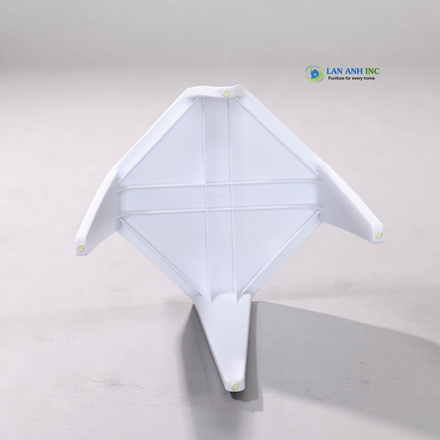 Ghế Đôn Nhựa PP Cao 45cm Đúc Nguyên Khối Xếp Chồng giá rẻ LAD3006