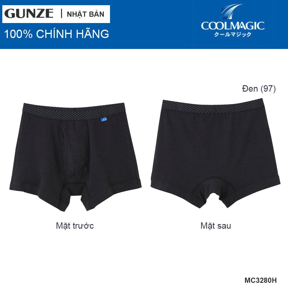 Quần lót boxer nam CoolMagic thấm hút khử mùi thoáng mát mùa hè mã MC3280H