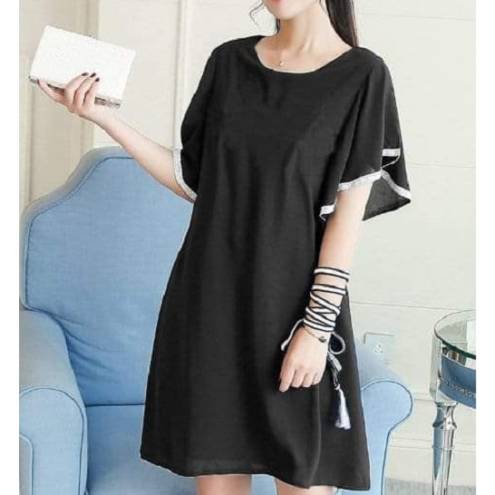 Đầm bầu công sở đẹp tay cánh tiên DN19072506