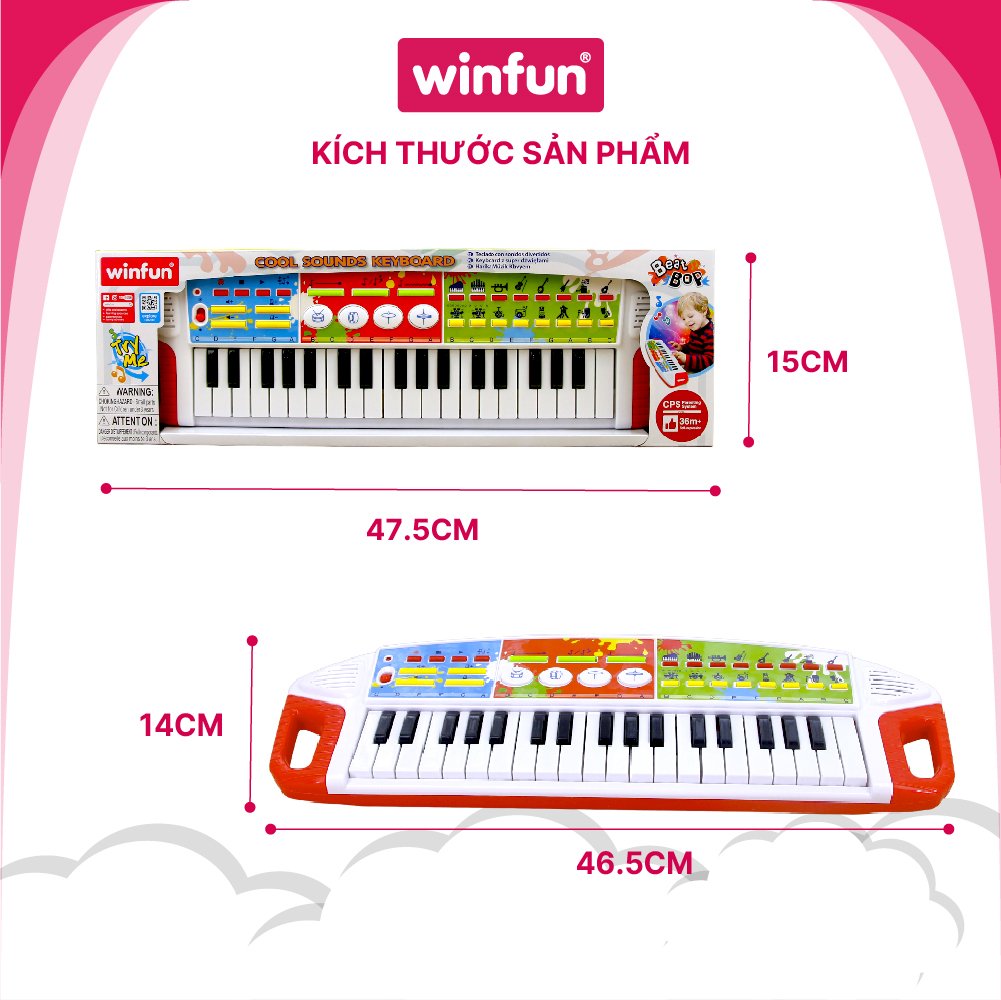 Đàn Beat Bop vui nhộn Winfun WF002509