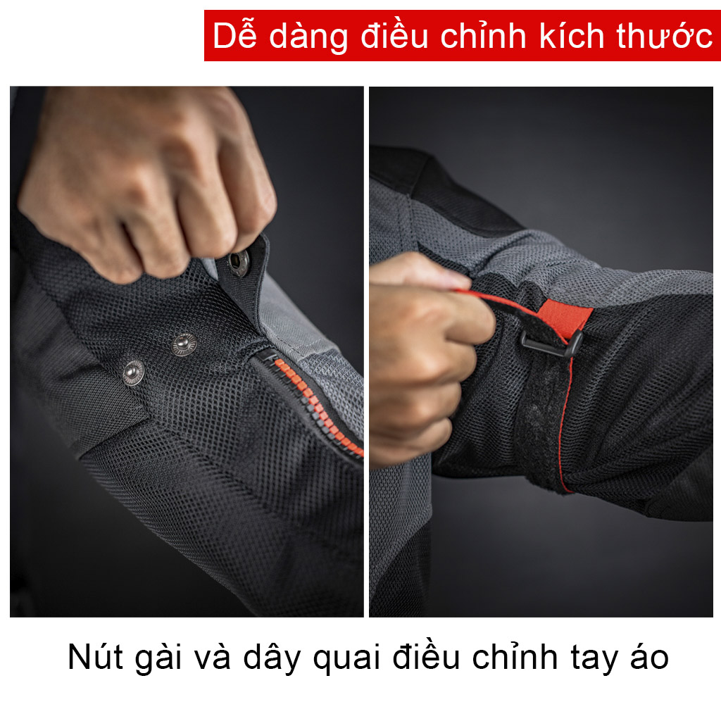  Áo Thời Trang Bảo Hộ Lái Moto, Xe Máy LS2 Alba Man