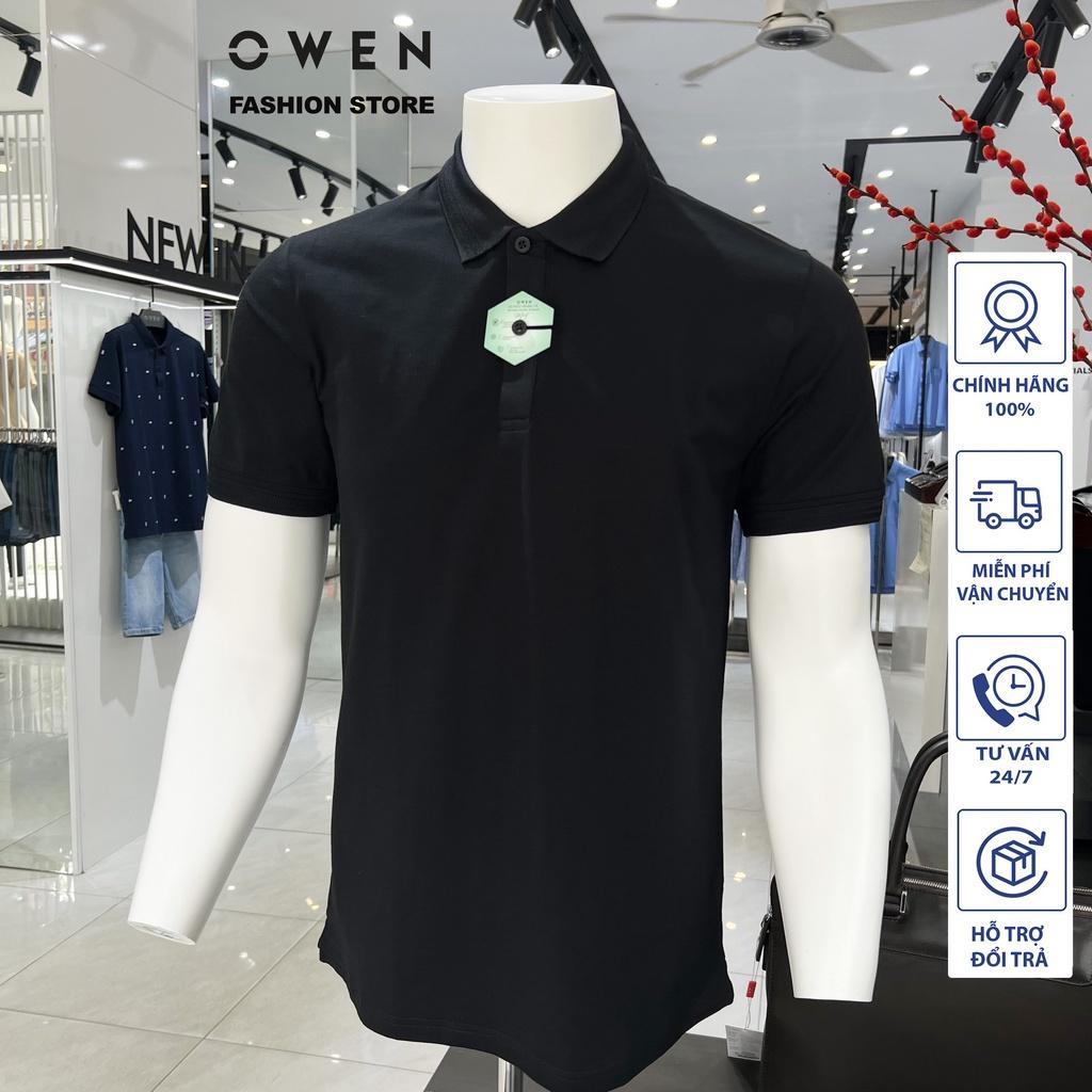 Áo Polo nam Owen sợi Bạc Hà mát lạnh thấm hút mồ hôi Mã APV231317