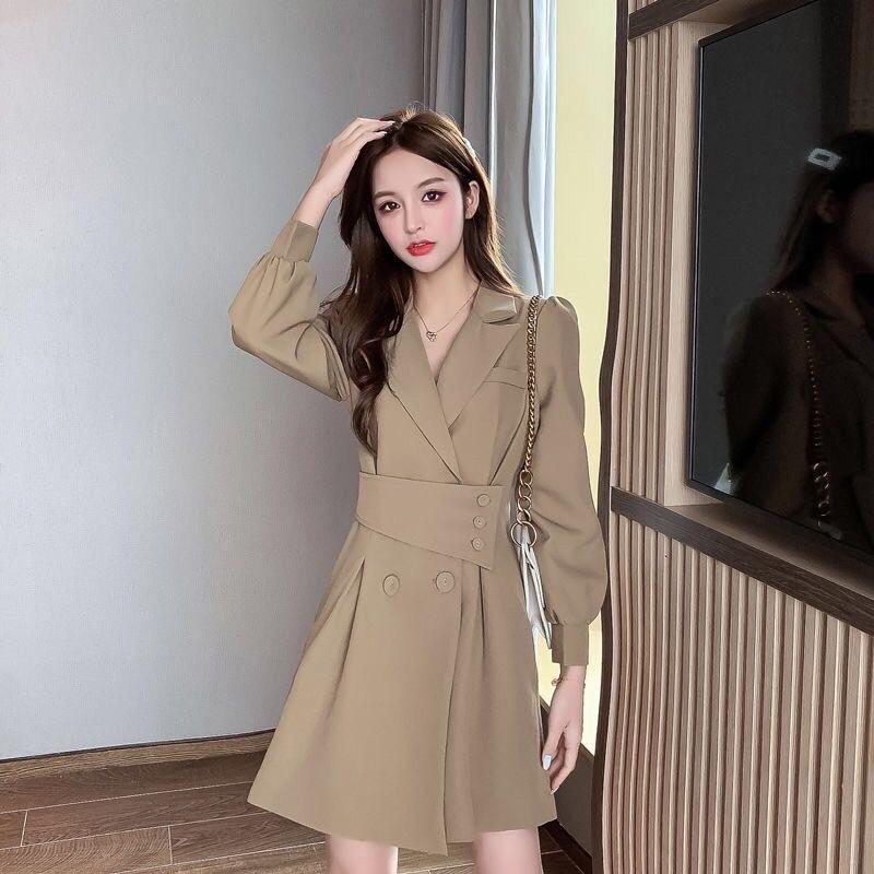 Váy blazer nữ thiết kế phong cách hàn quốc mẫu mới đẹp mã Rb01