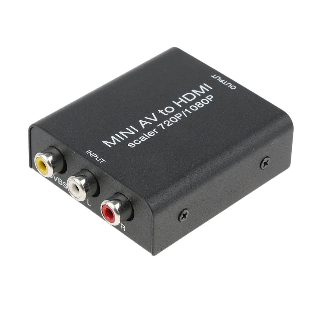 To AV 3RCA CVBS Composite Video Audio Converter Adapter For PS4 PC