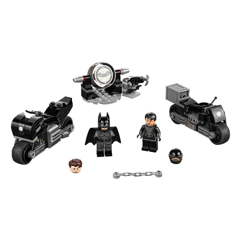 Đồ Chơi LEGO  SUPERHEROES Cuộc Rượt Đuổi Mô Tô Của Batman Và Miêu Nữ 76179