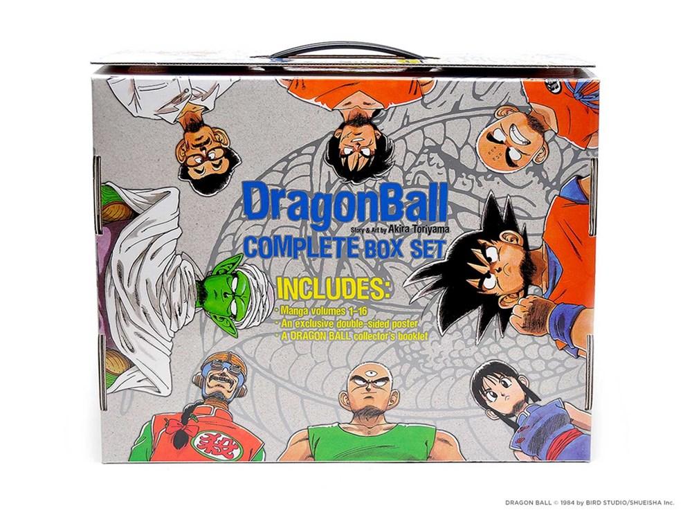 Sách - Dragon Ball Complete Box Set - Vols. 1-16 with premium by Akira Toriyama (UK edition, paperback)