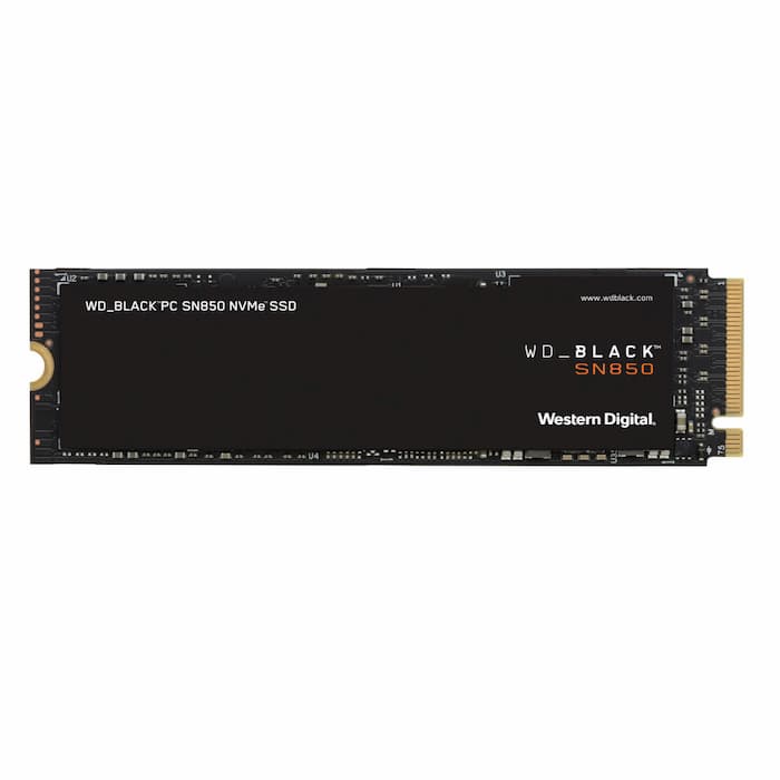 Ổ cứng SSD WD Black SN850 PCIe Gen4 x4 NVMe M.2 1TB WDS100T1X0E - Hàng Chính Hãng