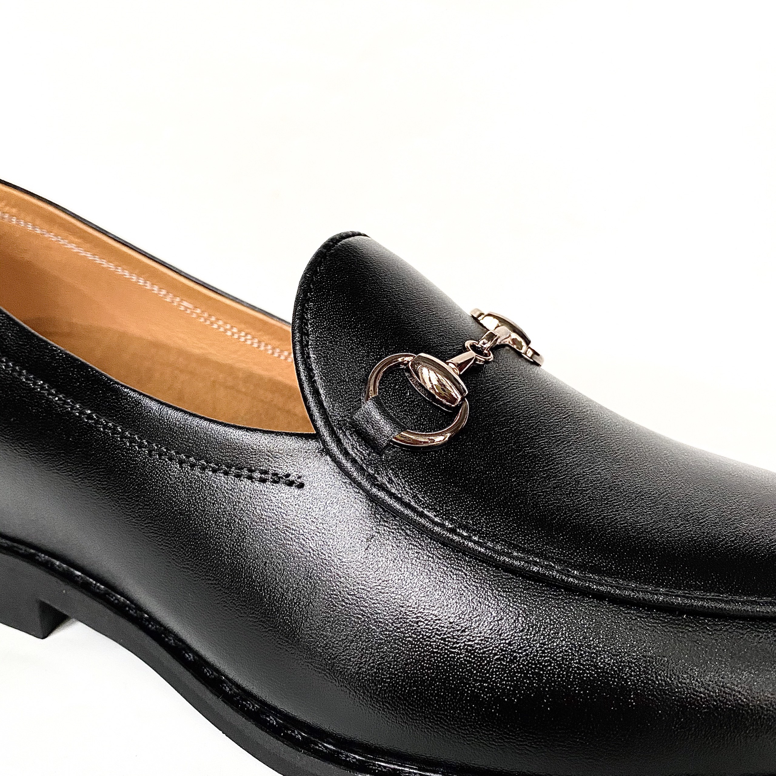 Giày Loafer nam Giày lười nam tăng chiều cao da bò thật HT511TC Size 38 - 43