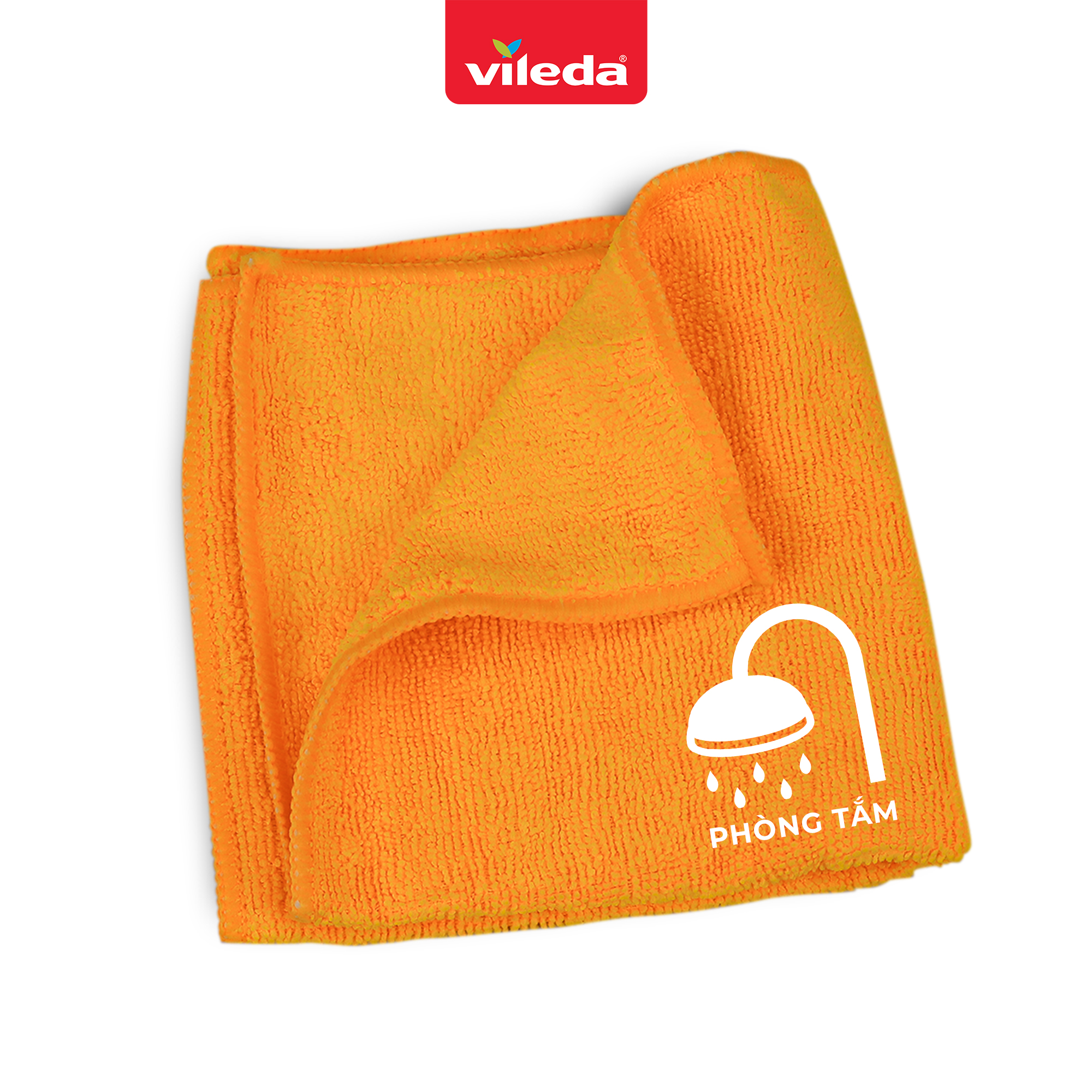 Khăn lau đa năng VILEDA sợi microfibre thấm hút mạnh, gói 4 chiếc -TSU156146