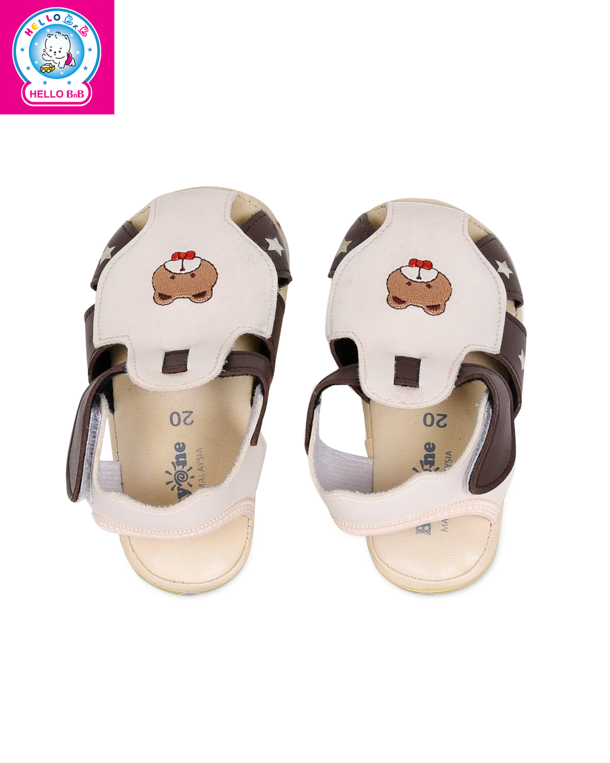 Giày sandal BabyOne 0810 size 21 Brown