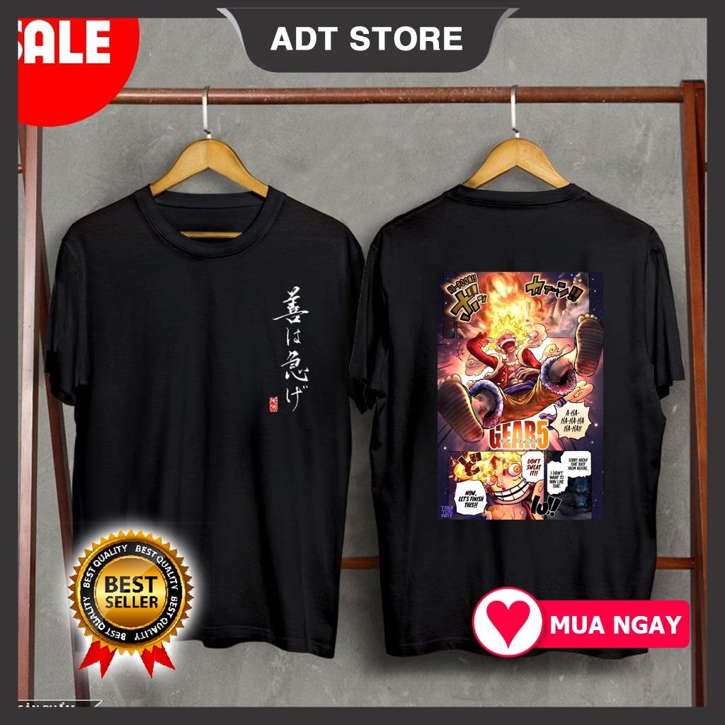 Áo thun Anime Luffy Gear 5 One Piece cực HOT giá siêu rẻ mẫu mới bán chạy độc đẹp