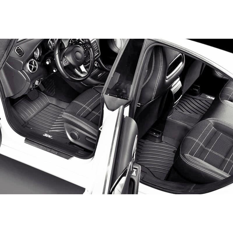 Thảm lót sàn Mercedes A Nhãn hiệu Macsim 3W chất liệu nhựa TPE đúc khuôn cao cấp - màu đen
